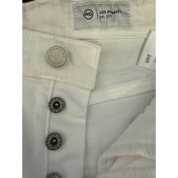 New ~ ADRIANO GOLDSCHMIED ~ AG Alexxis Crop High Rise Vintage Fit Jeans Size 24R - Picture 2 of 11